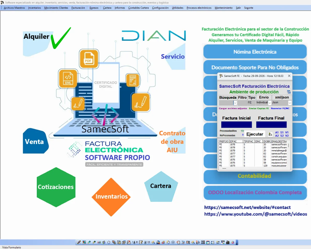 SamecSoftFe Software Propio